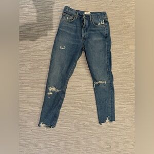 AGolde Jamie Distressed Jeans size 26